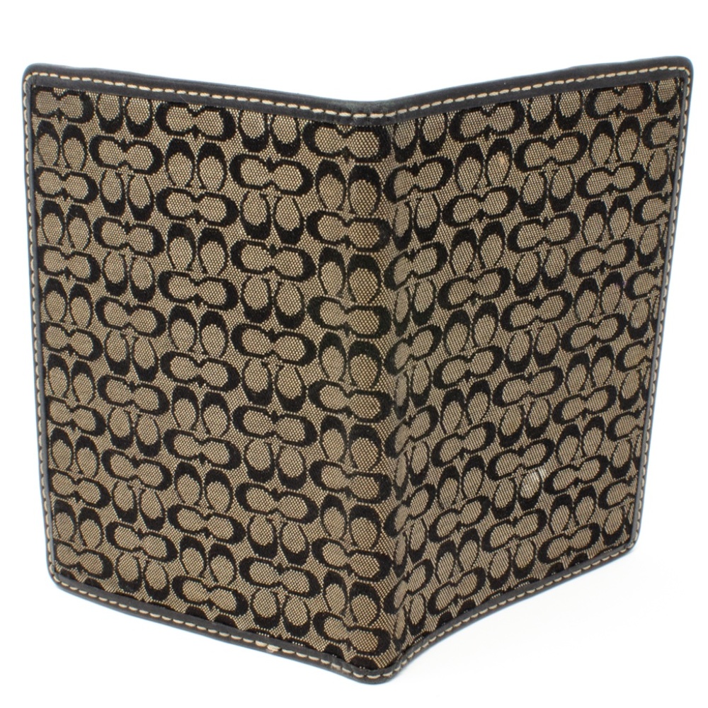 Coach Leather Passport Case
